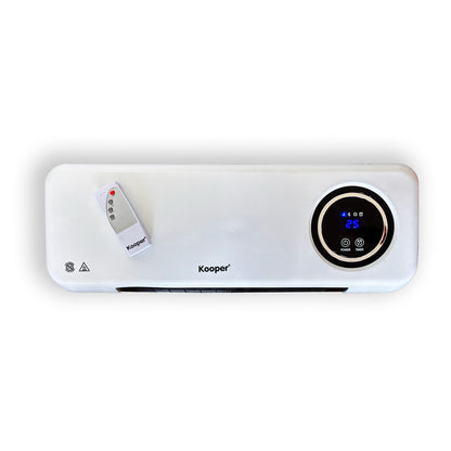 Termoconvettore ceramico a parete Inverter 2000W con telecomando | BeSmart™