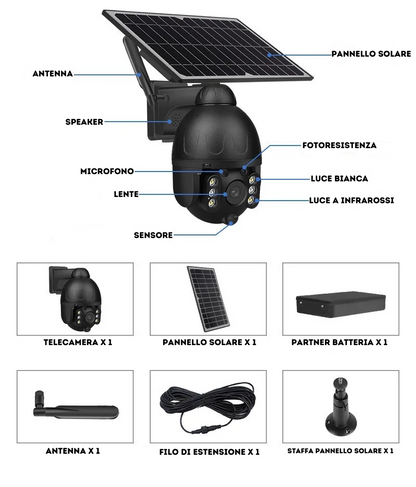 1080P 4G Solarpanel-Kamera | BeSmart™