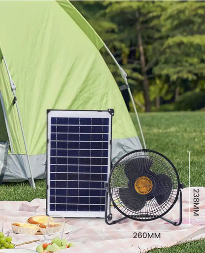 Tragbarer Ventilator mit Solarpanel | BeSmart™