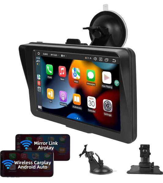 Autoradio portatile bluetooth carplay Android/Apple 7 pollici | BeSmart™