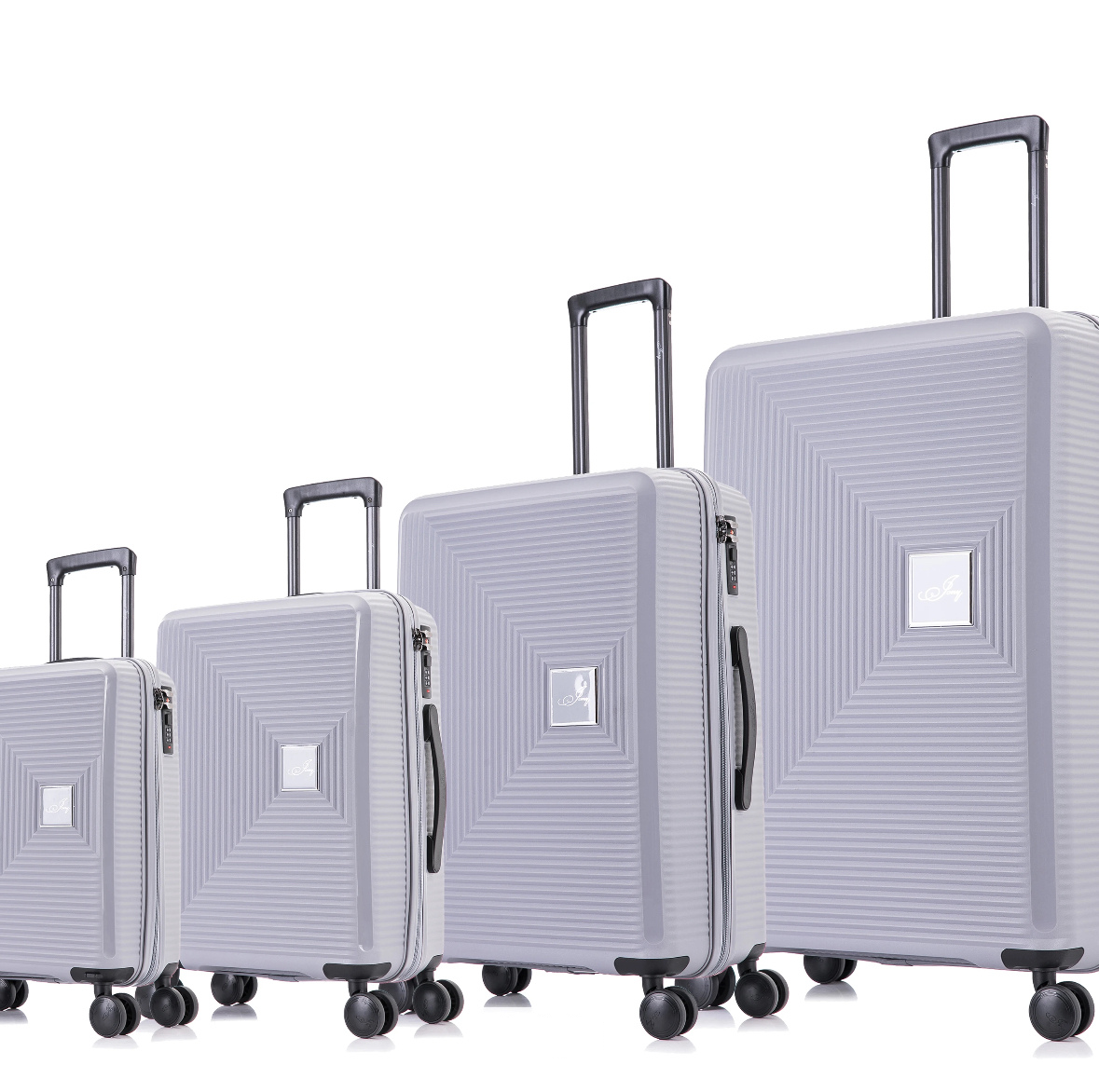 Set 4 trolley rigidi in ABS + omaggio bilancia pesa valigie | BeSmart™