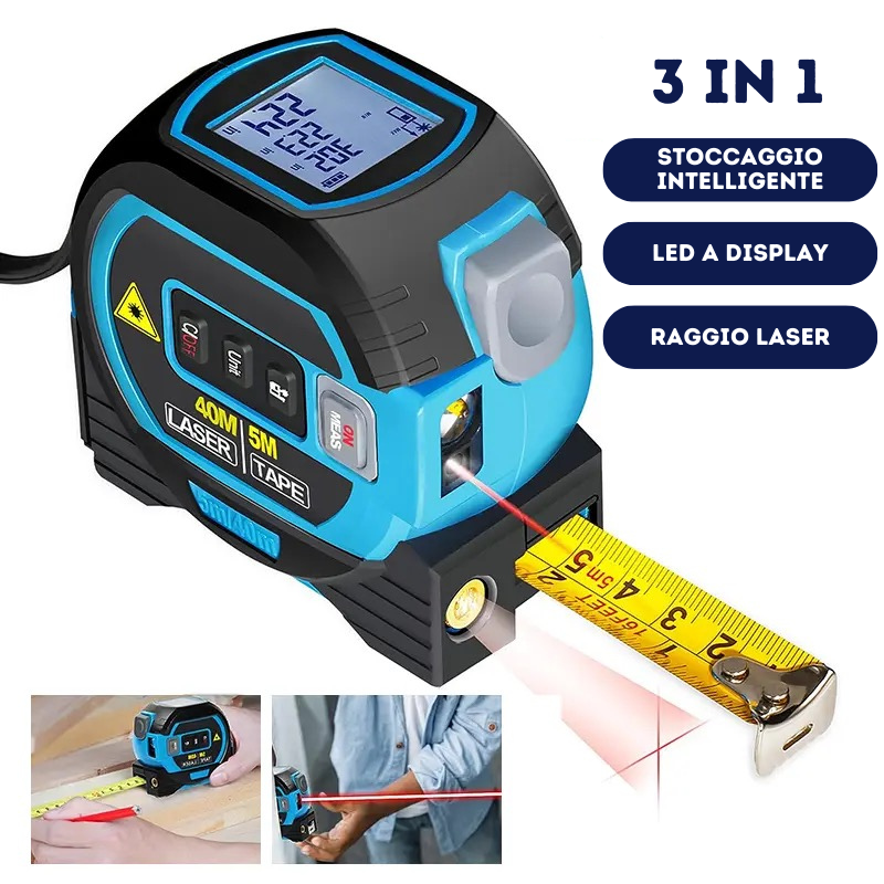 3-in-1-Lasermessgerät | BeSmart™