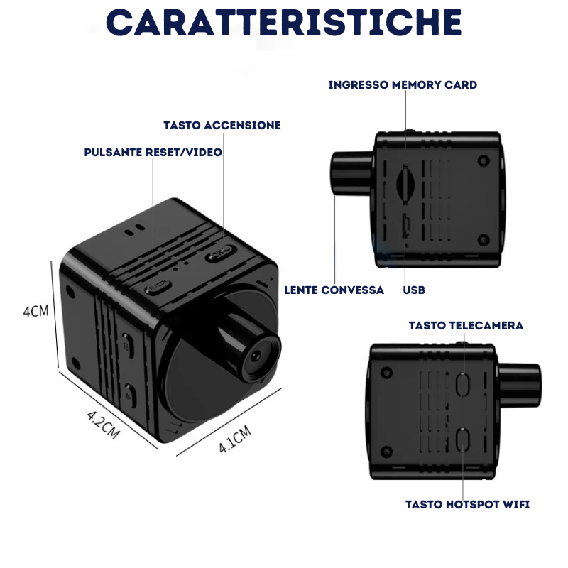 8K Minikamera | BeSmart™