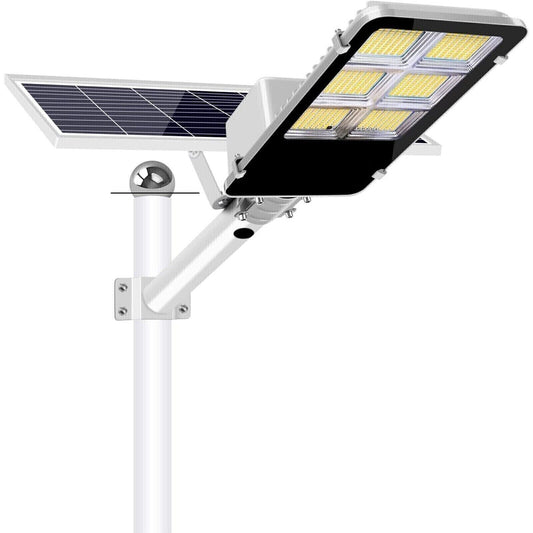 Lampione con palo e pannello solare 400W | BeSmart™